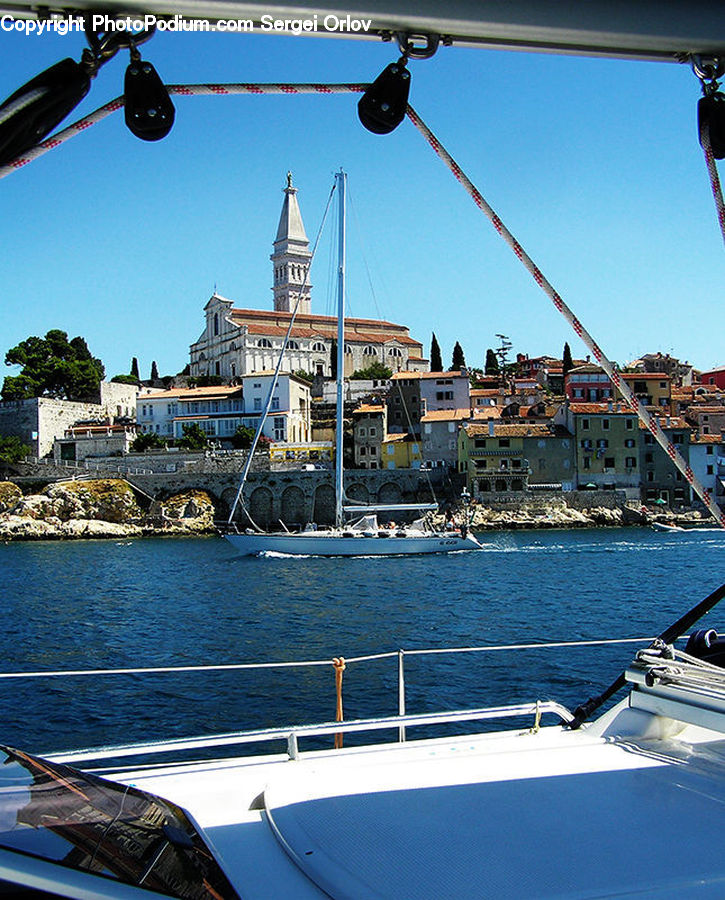 Boat, Dinghy, Dock, Port, Waterfront, Building, Harbor