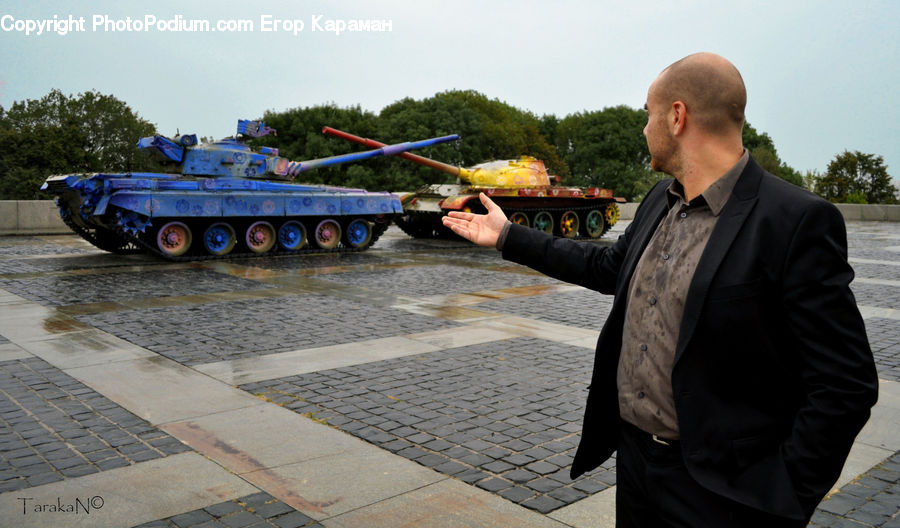 Human, People, Person, Army, Tank, Vehicle, Half Track