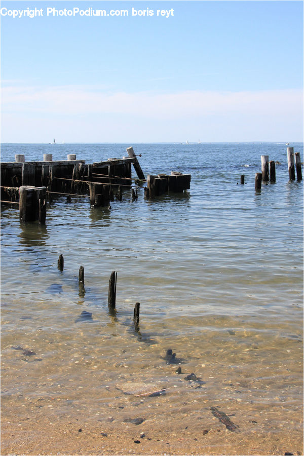 Dock, Landing, Pier, Coast, Outdoors, Sea, Water