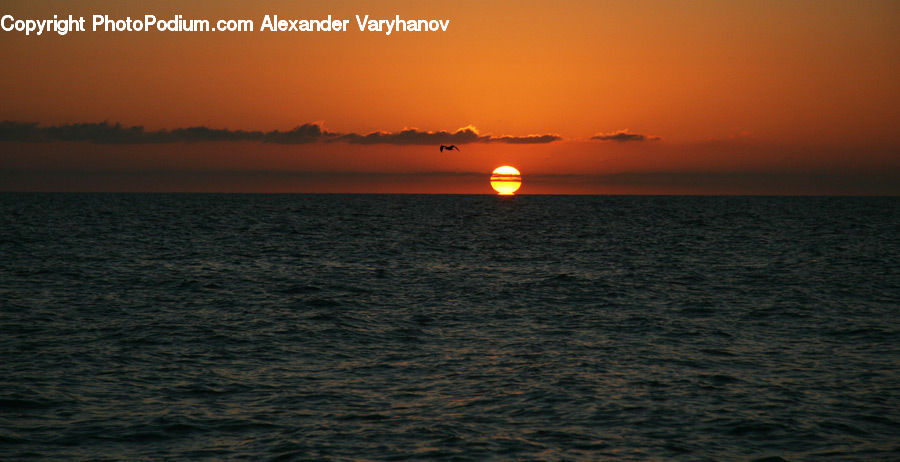 Sun, Dusk, Outdoors, Sky, Sunlight, Sunrise, Sunset