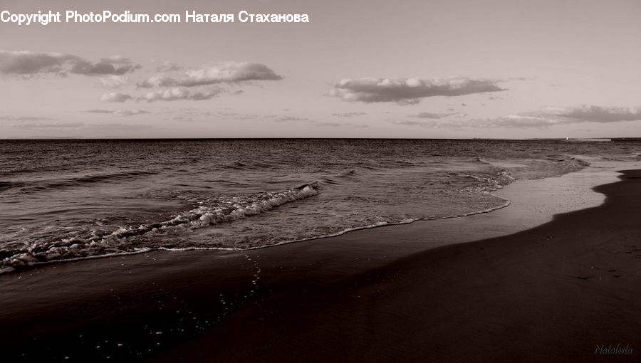 Beach, Coast, Outdoors, Sea, Water, Sand, Soil
