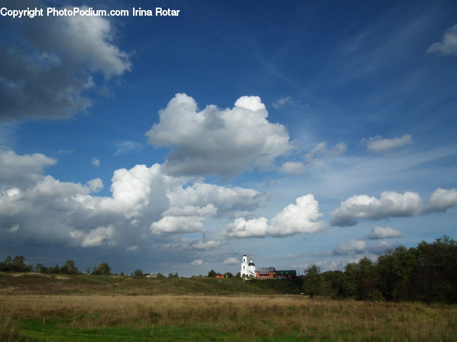 Cloud, Cumulus, Sky, Azure Sky, Outdoors, Landscape, Nature