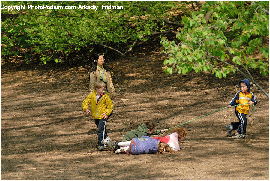 People, Person, Human, Asleep, Plant, Dirt Road, Gravel
