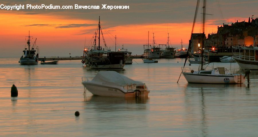 Boat, Watercraft, Yacht, Harbor, Port, Waterfront, Dinghy