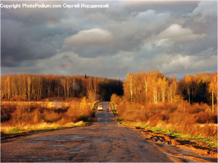 Dirt Road, Gravel, Road