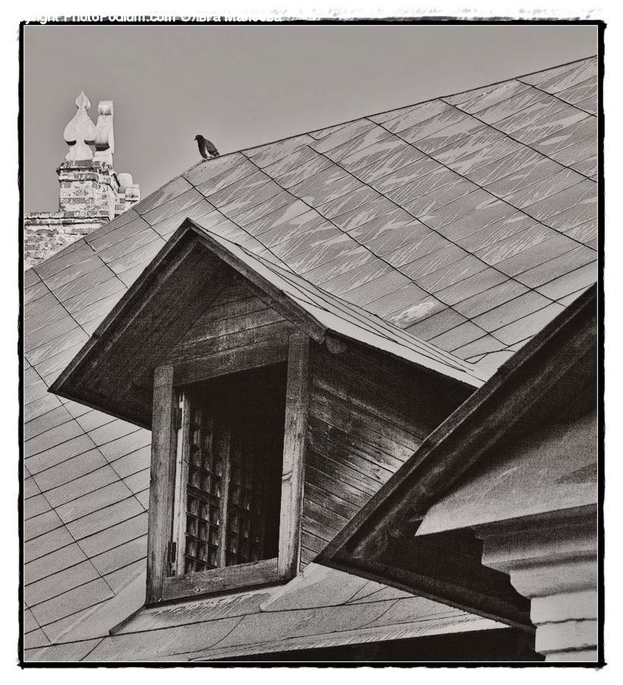 Triangle, Roof, Building, Hut, Log Cabin, Shack, Downtown