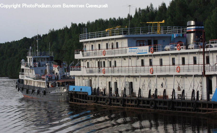 Cruise Ship, Ferry, Freighter, Ship, Tanker, Vessel, Canal
