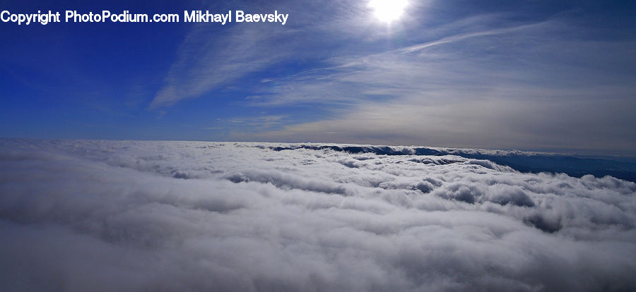 Azure Sky, Cloud, Outdoors, Sky, Cumulus, Landscape, Nature