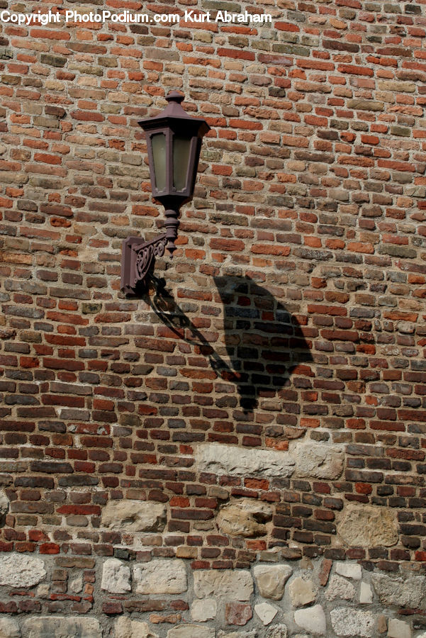 Brick, Fence, Wall, Rubble