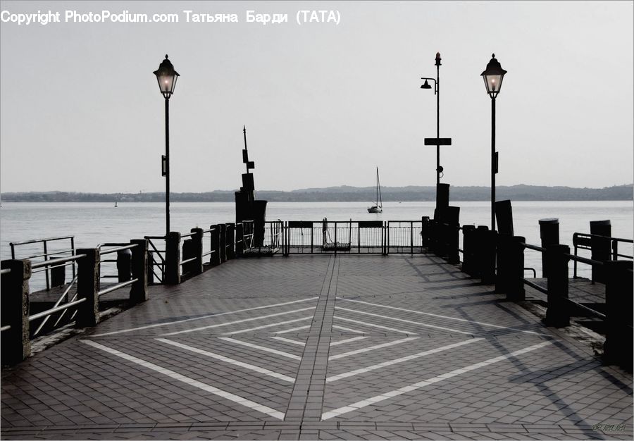 Dock, Pier, Boardwalk, Deck, Path, Sidewalk, Walkway
