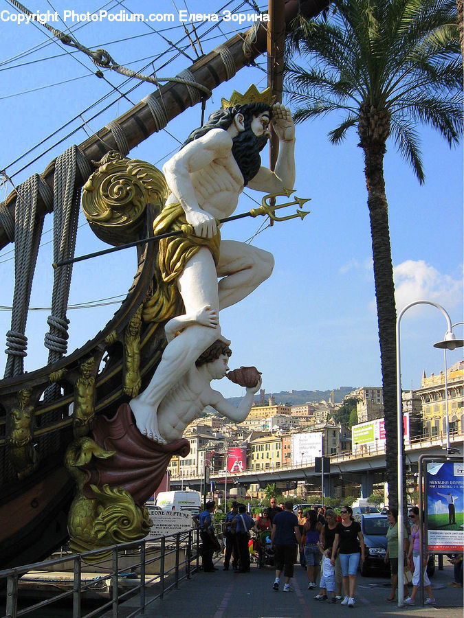 Art, Gargoyle, Statue, Belt, Carousel, Sculpture, Carnival