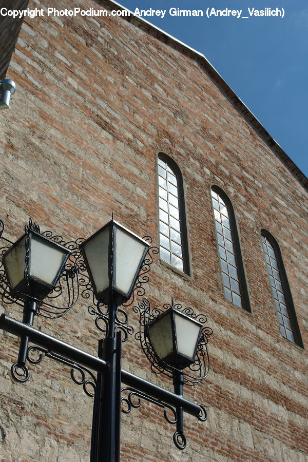 Lamp Post, Pole, Roof, Architecture, Bell Tower, Clock Tower, Tower