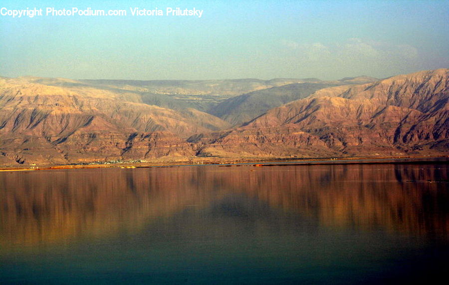 Canyon, Outdoors, Valley, Lake, Water, Mountain, Mountain Range
