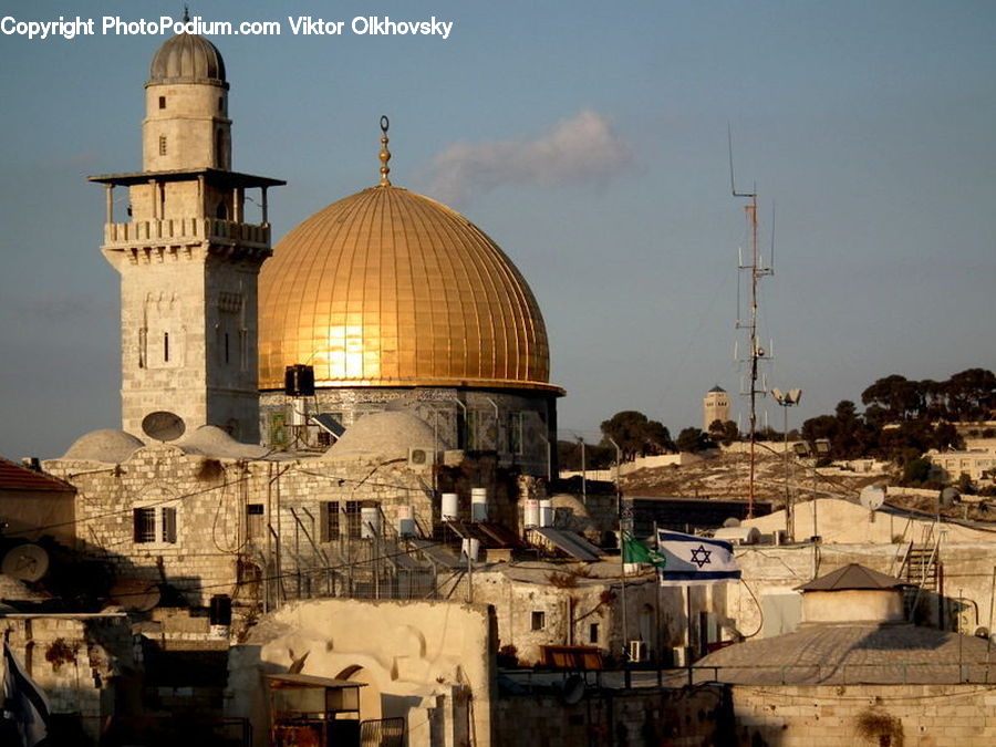 Architecture, Dome, Mosque, Worship, Castle, Fort, Housing