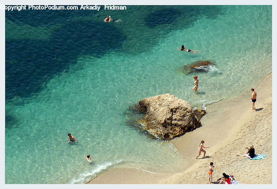 Sport, Swimming, Water, Beach, Coast, Outdoors, Sea
