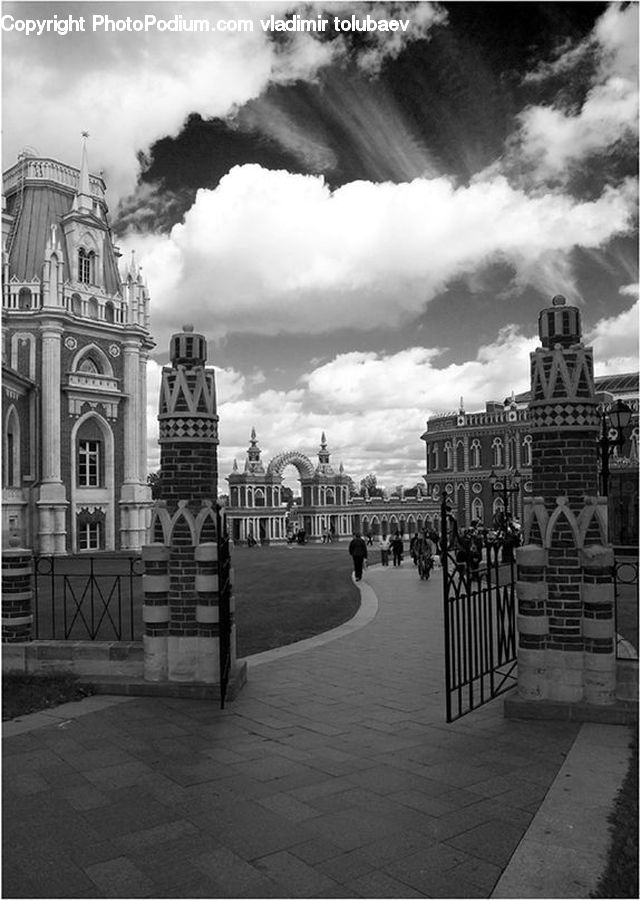 Architecture, Cathedral, Church, Worship, Smoke, Outdoors, Sea