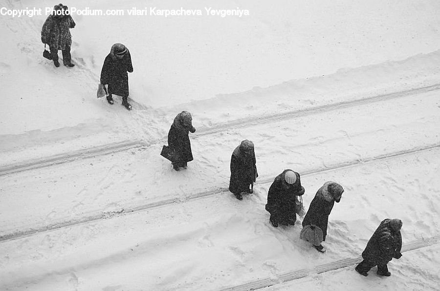People, Person, Human, Blizzard, Outdoors, Snow, Weather