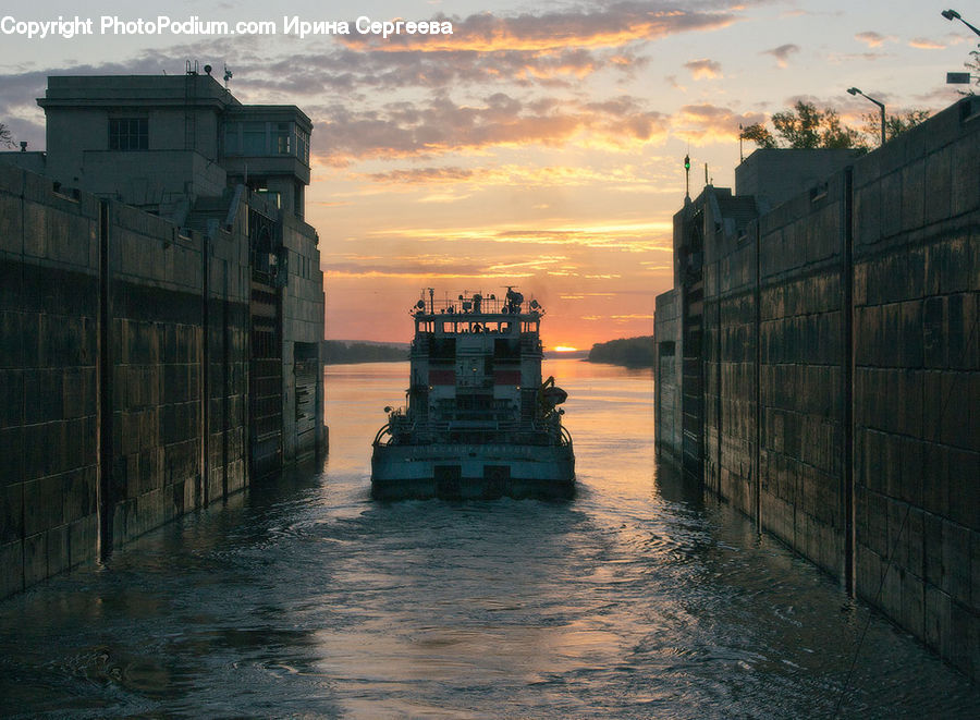 Cruise Ship, Ferry, Freighter, Ship, Tanker, Vessel, Boat