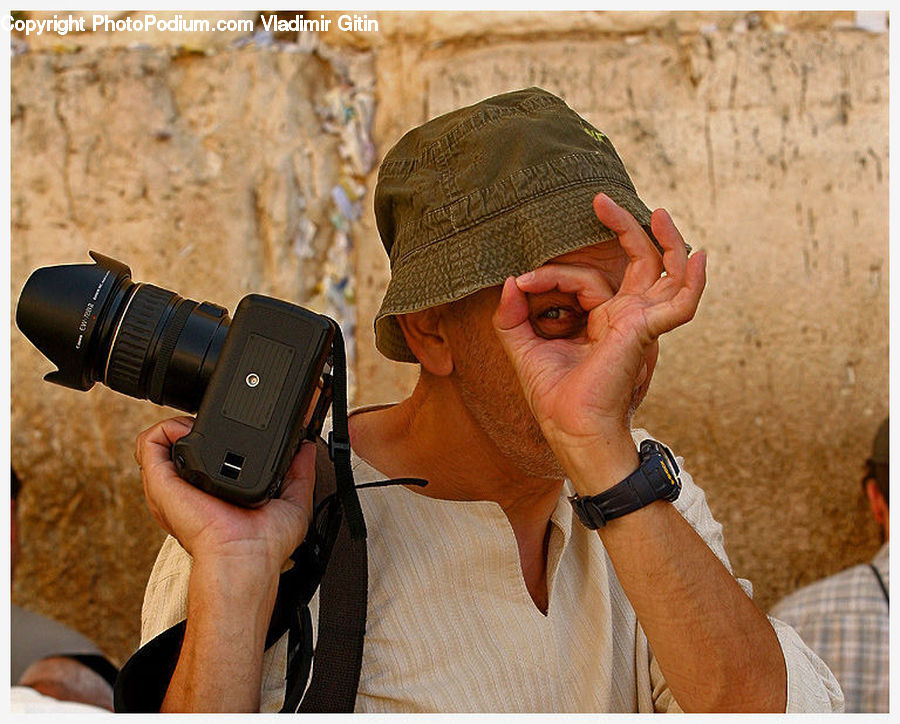 People, Person, Human, Camera, Electronics, Binoculars, Adapter
