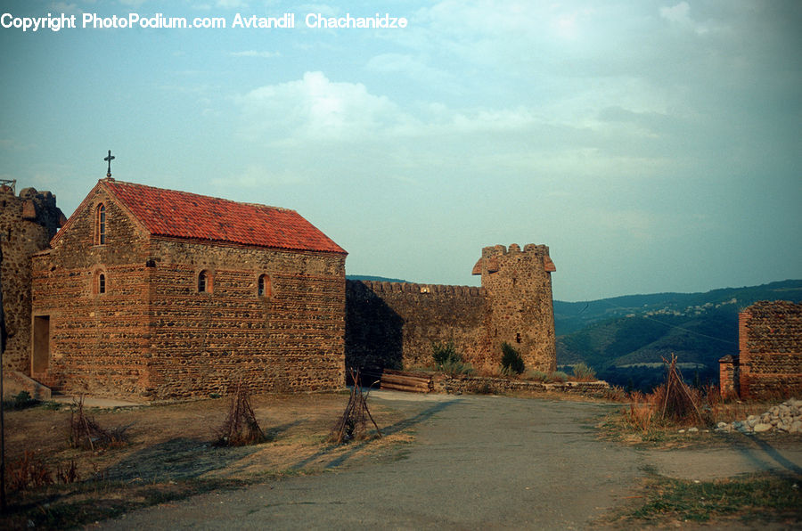 Castle, Fort, Architecture, Brick, Bunker, Ruins, Housing