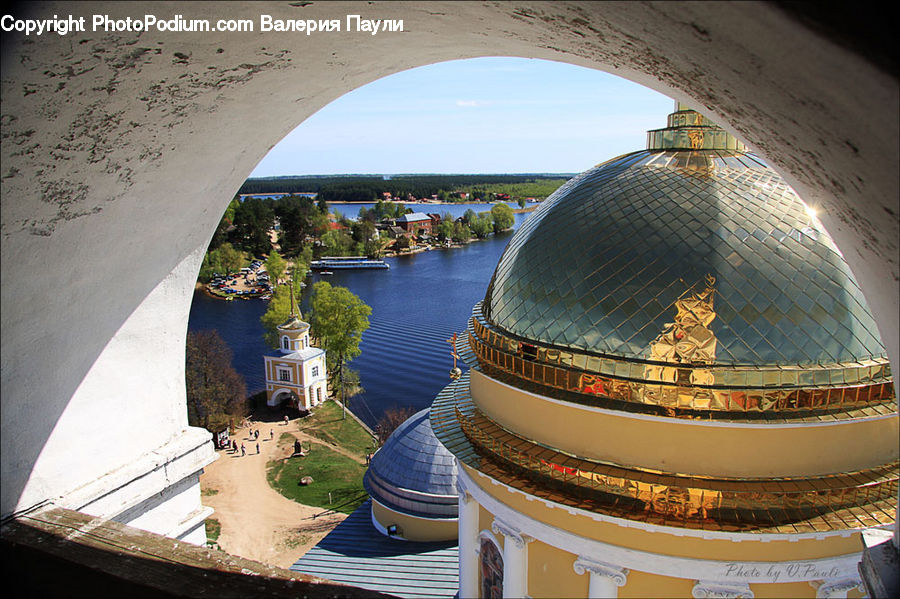 Hole, Porthole, Window, Architecture, Dome, Globe, Planet
