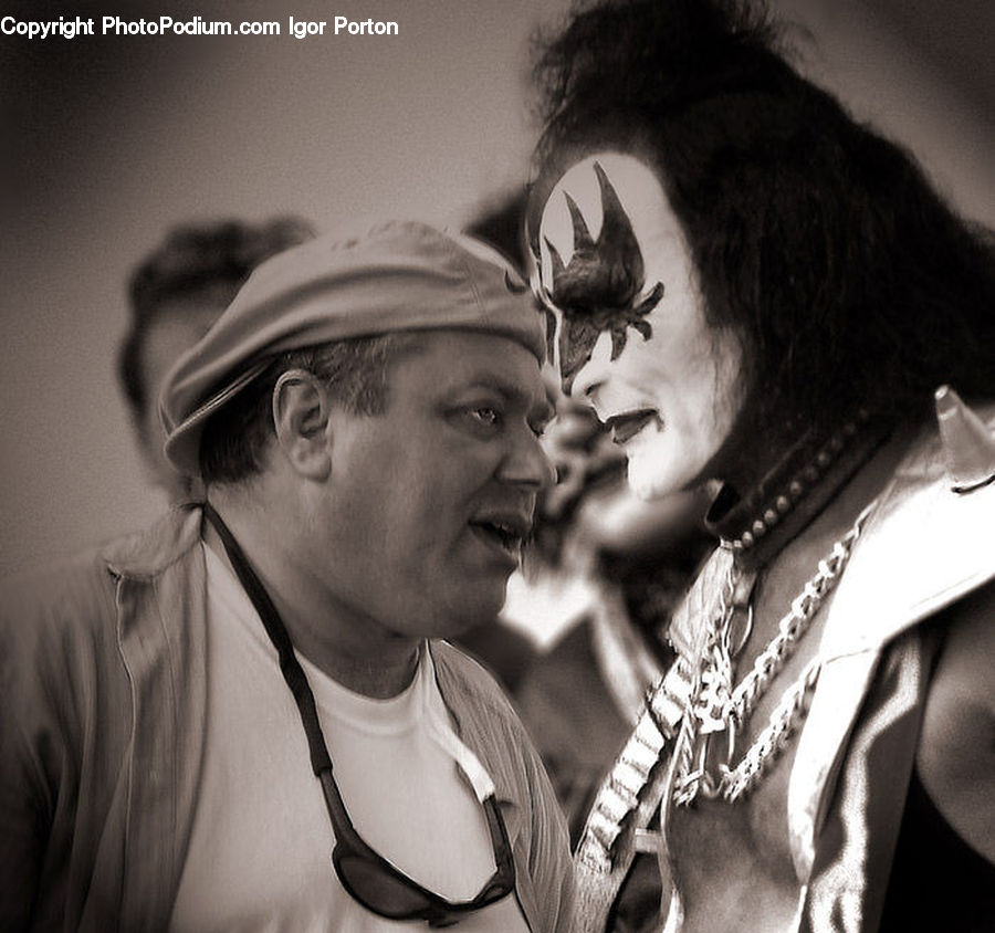 People, Person, Human, Clown, Performer, Bling, Portrait