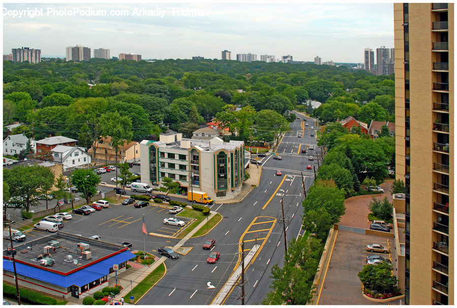 Aerial View, Boardwalk, Path, Pavement, Sidewalk, Walkway, Building