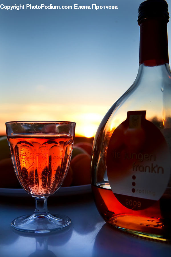 Glass, Alcohol, Beverage, Red Wine, Wine, Beacon, Building