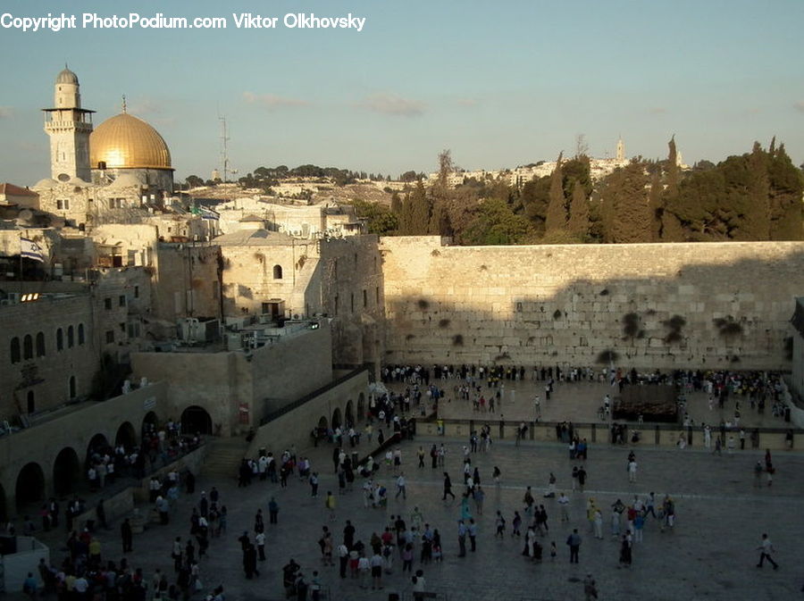 Architecture, Dome, Mosque, Worship, Castle, Fort, Building