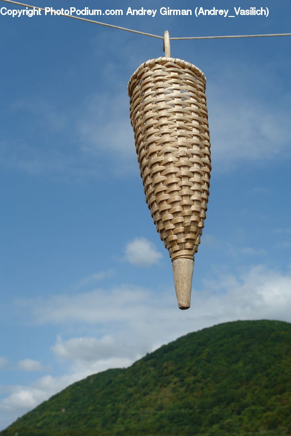 Cone, Leisure Activities, Building, Housing, Field, Grass, Grassland