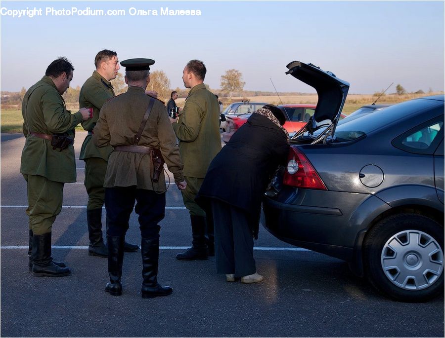 People, Person, Human, Automobile, Car, Vehicle, Convertible