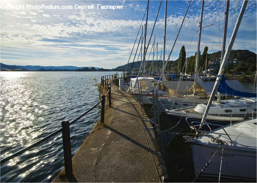 Boat, Watercraft, Yacht, Dinghy, Sailboat, Vessel, Dock