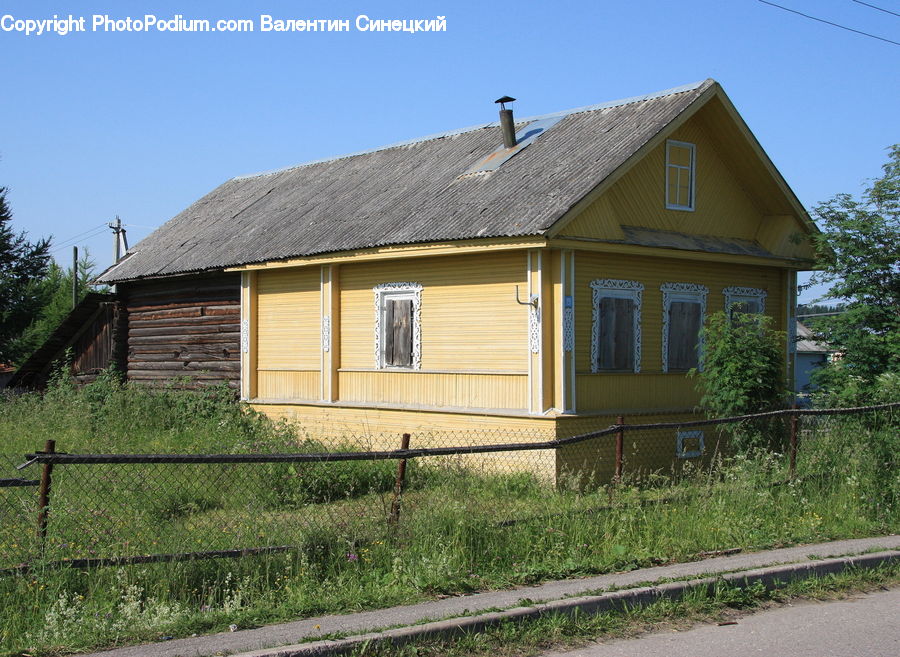 Building, Cottage, Housing, Cabin, Shelter, House, Yard