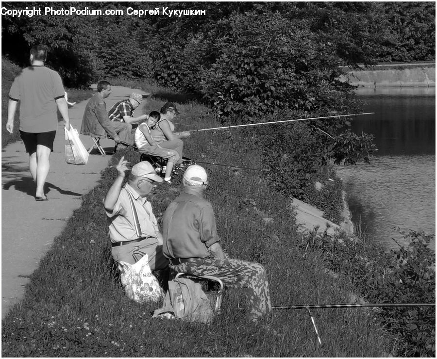 People, Person, Human, Shorts, Worker, Back, Picnic