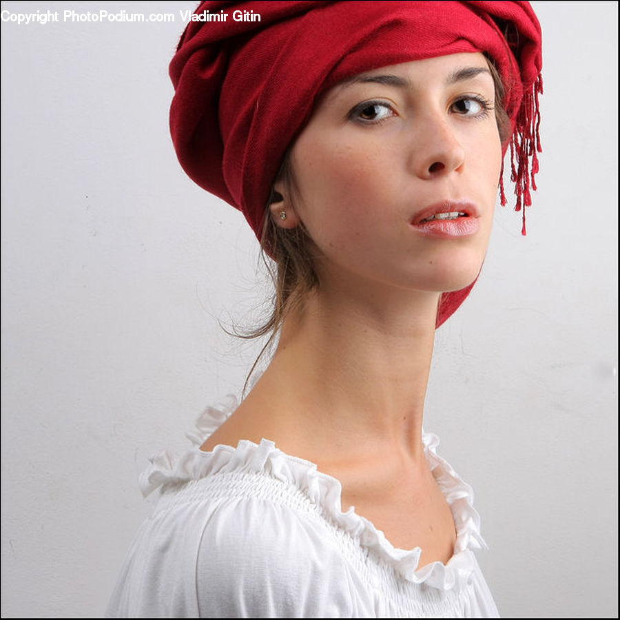 People, Person, Human, Hat, Headband, Turban, Face