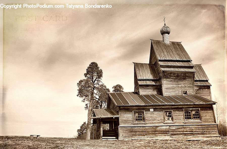 Architecture, Shrine, Temple, Worship, Cabin, Hut, Rural