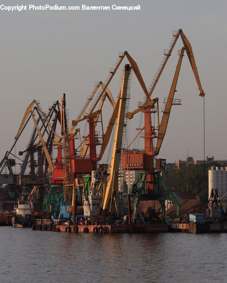 Dock, Port, Waterfront, City, Downtown, Urban
