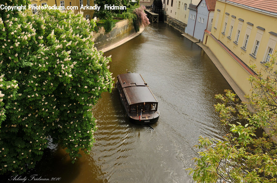 Canal, Outdoors, River, Water, Flood, Boat, Watercraft