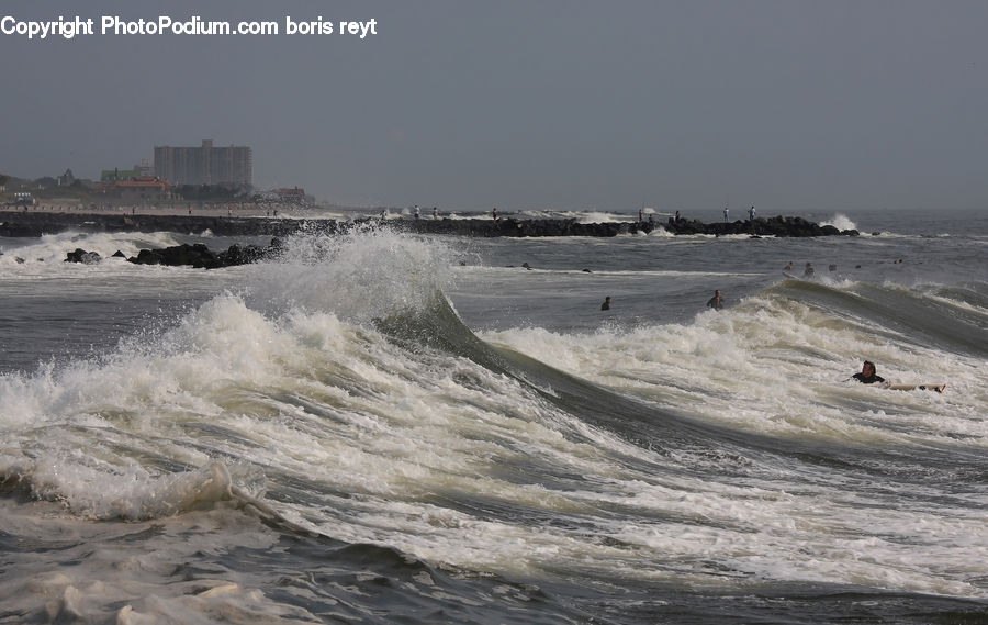 Outdoors, Sea, Sea Waves, Water, Beach, Coast, Ocean