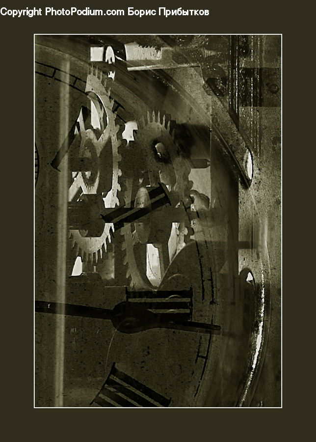 Collage, Poster, Gear, Machine, Wheel, Brochure, Flyer