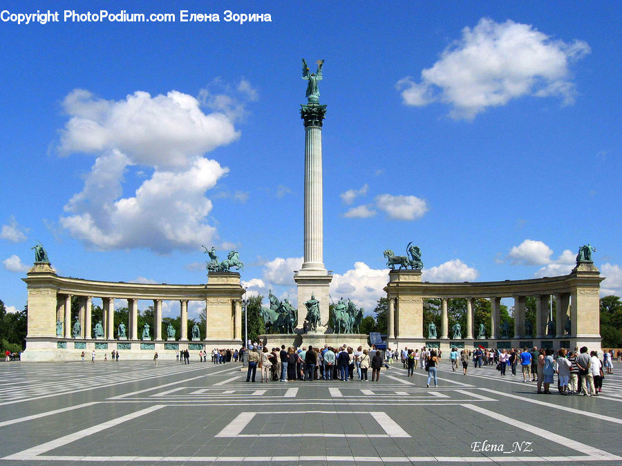 Monument, Column, Obelisk, Pillar, Architecture, Downtown, Plaza