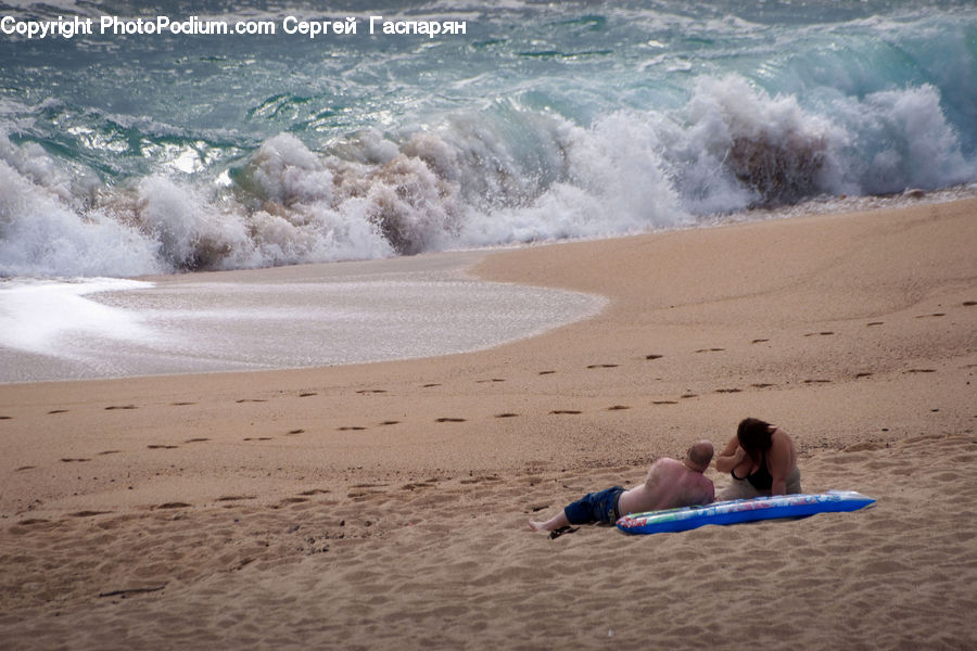 Outdoors, Sea, Sea Waves, Water, People, Person, Human