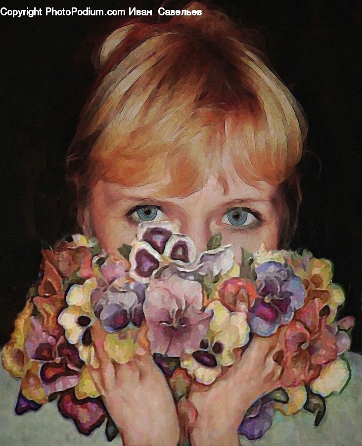 People, Person, Human, Art, Painting, Finger, Food