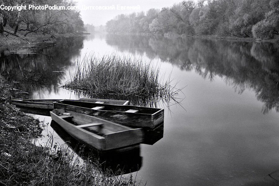 Boat, Rowboat, Vessel, Dock, Landing, Pier, Canal