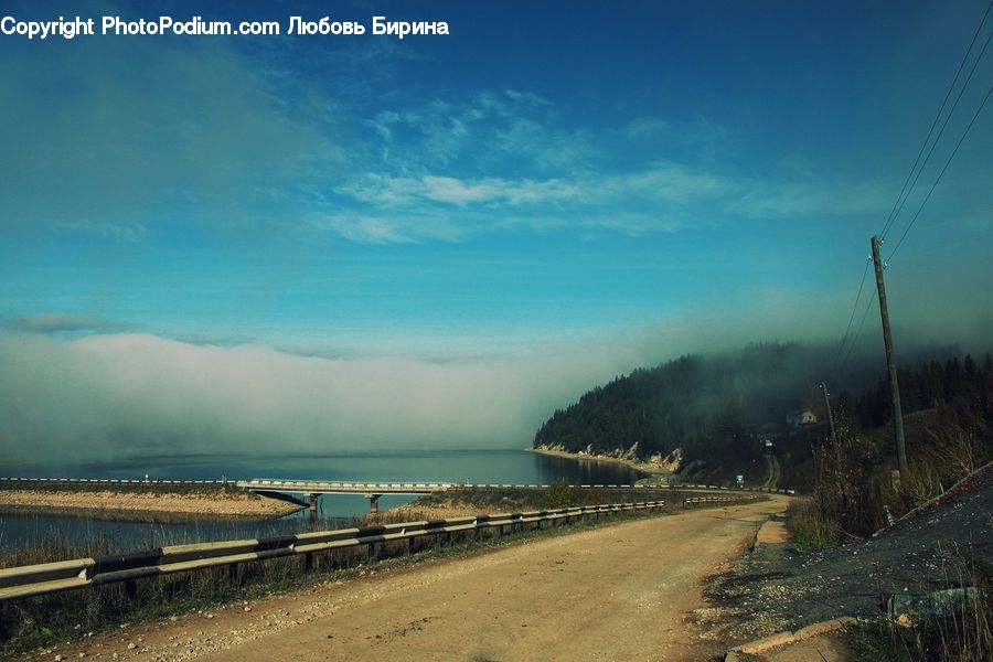 Dirt Road, Gravel, Road, Dock, Pier, Path, Trail