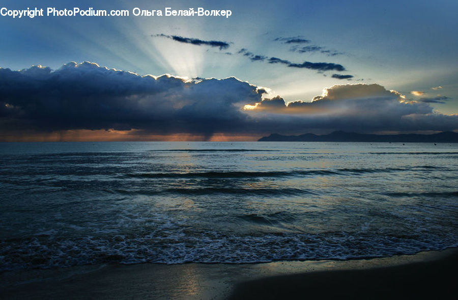 Azure Sky, Cloud, Outdoors, Sky, Beach, Coast, Sea