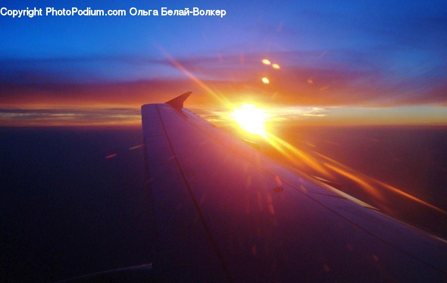 Flare, Light, Dawn, Dusk, Sky, Sunrise, Sunset