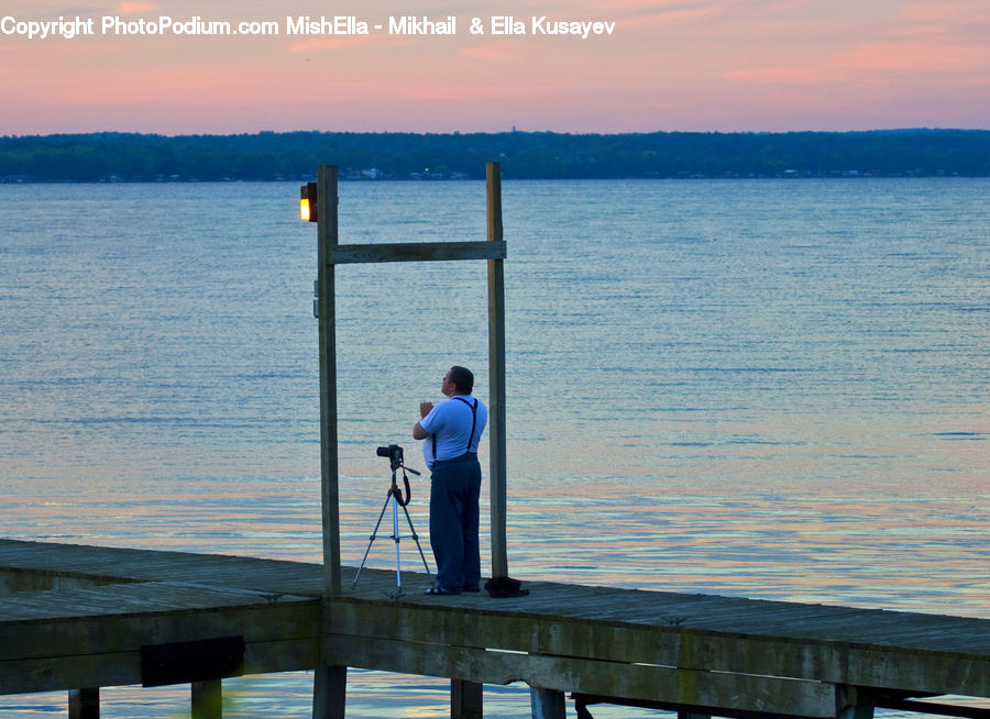 People, Person, Human, Photographer, Dock, Landing, Pier