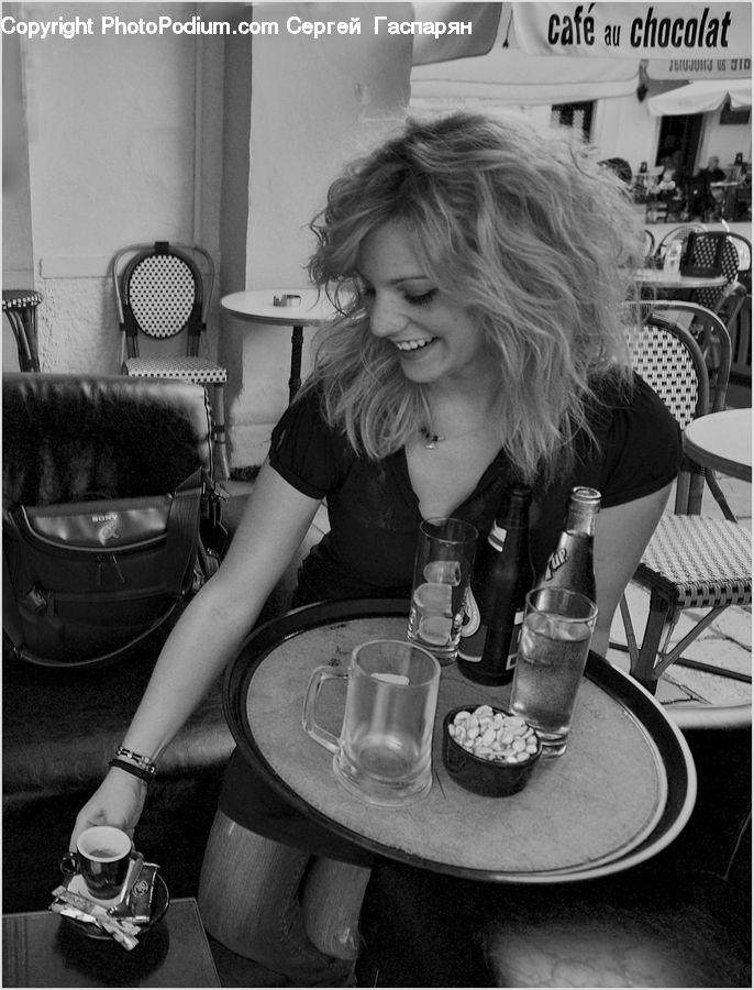 People, Person, Human, Chair, Furniture, Cup, Alcohol