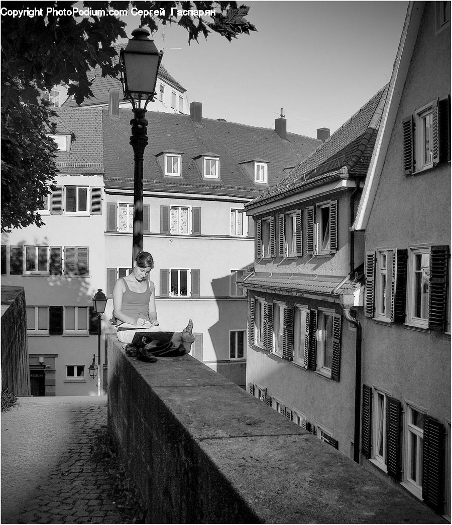 Building, Housing, Villa, Alley, Alleyway, Road, Street